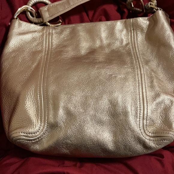 Gold Michael Kors Purse - Picture 2 of 6